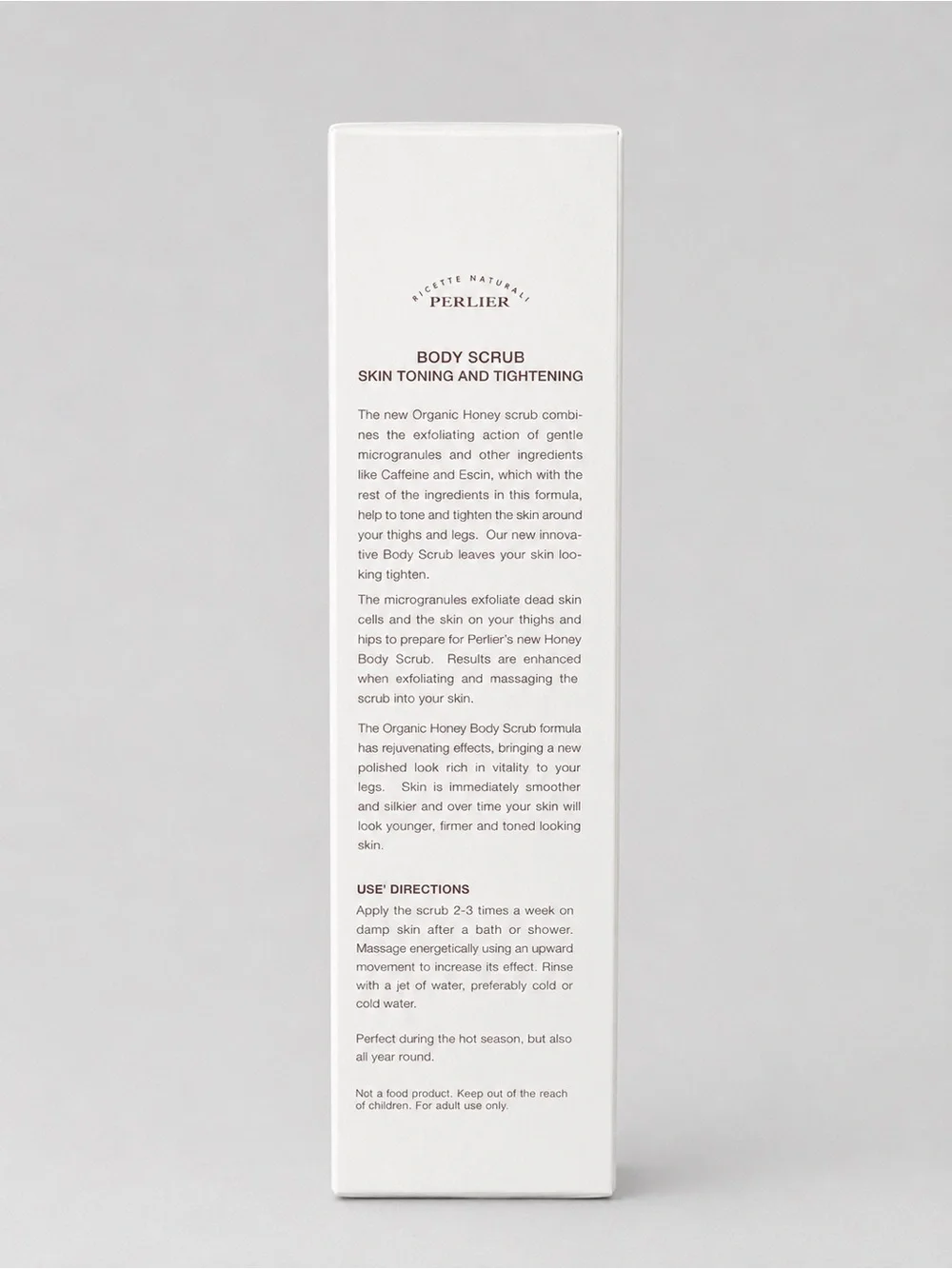 Perlier Honey Body Tightening Gel 250 mL 8.4 fl oz New Sealed Made in Italy